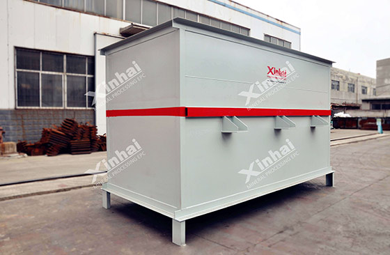 100m² pregnant solution purification tank.jpg 100m² pregnant solution purification tank for sale in xinhai